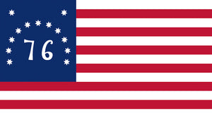Flagge Fahne Sturmflagge Schlacht von Bennington USA 90 x 150 cm