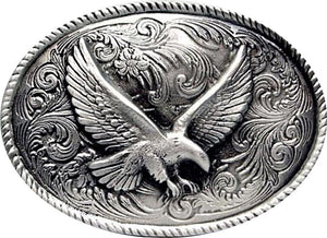 Gürtelschnalle Buckle Flying Eagle Adler Lizensiert