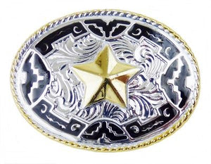 Gürtelschnalle Buckle Gürtelschließe für Wechselgürtel Gürtel Lone Star Texas