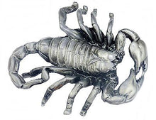 Lade das Bild in den Galerie-Viewer, Gürtelschnalle Buckle Gürtelschließe Skorpion Scorpion Biker Sternzeichen
