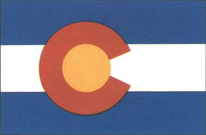 Flagge Fahne Sturmflagge USA Colorado 90 x 150 cm