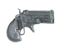 Lade das Bild in den Galerie-Viewer, Buckle Gürtelschnalle Gürtelschließe Westernbuckle Colt Derringer lizensiert
