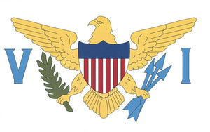 Flagge Fahne Sturmflagge USA Virgin Islands 90 x 150 cm