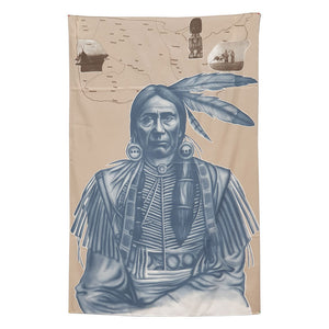Chief Joseph Native American Posterflagge Flagge Fahne