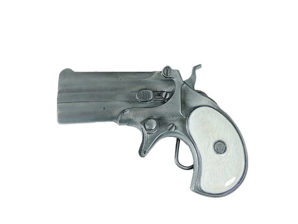 Buckle Gürtelschnalle Gürtelschließe Westernbuckle Colt Derringer lizensiert