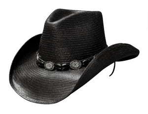 Bullhide Hats Cowboyhut Black Hills schwarz Strohhut reiten Western Pferd