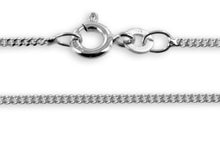 Lade das Bild in den Galerie-Viewer, Kette Halskette Silberkette Collier 925er Sterling Silber mit Anhänger Walflosse
