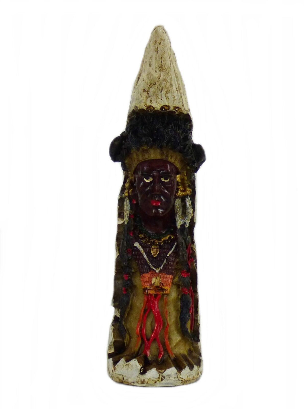 Indianer Figur Kanu Einbaum Westerndekoration Western 4 Variationen ca. 17cm