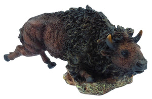 Bison Büffel Figur Westerndekoration 2 verschiedenen Varianten oder im Set