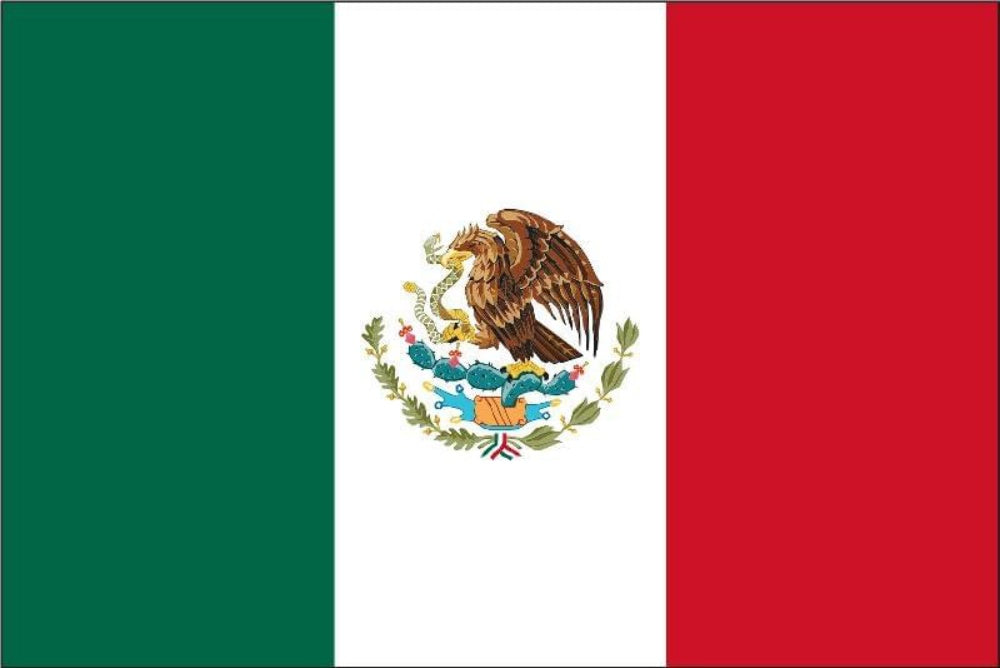 Flagge Fahne Sturmflagge Mexiko 90 x 150 cm
