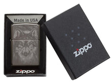 Lade das Bild in den Galerie-Viewer, Zippo Feuerzeug  Wolf Design  in Zippobox
