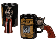 Lade das Bild in den Galerie-Viewer, Kaffeetasse Kaffeebecher Tasse Kaffeepott Becher Colt Jesse James Cowboy Western
