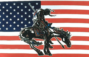 Flagge Fahne Sturmflagge USA End of Trail 90 x 150 cm