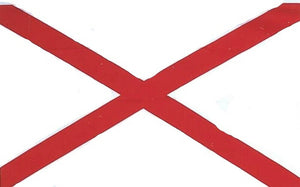Flagge Fahne Sturmflagge USA Alabama 90 x 150 cm