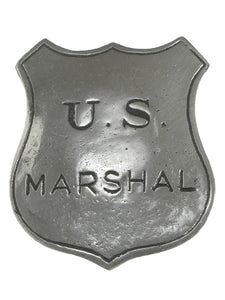 Anstecker Pin Sheriffstern U.S. Marshal Historische Nachbildung Made in USA
